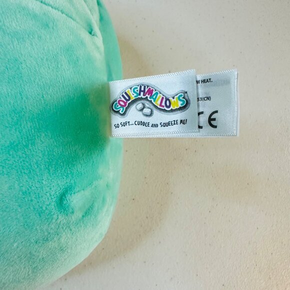 Squishmallows Aqua The Sloth Plush Toy Kellytoy 2019 stuffed animal 8 inch - Picture 10 of 12